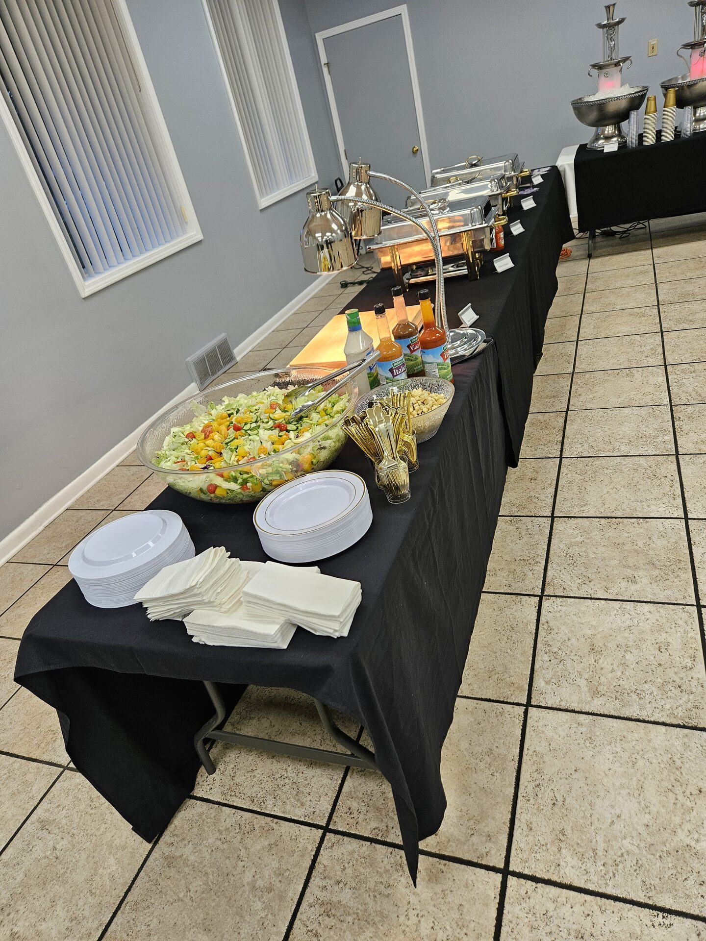 Fresh salad bar